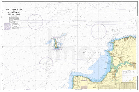 Nautical Chart - Admiralty Chart 1164 - Hartland Point to Ilfracombe including Lundy
