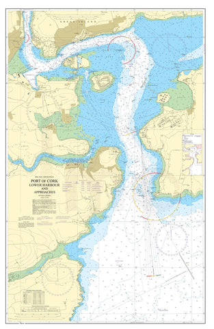 Nautical Chart - Admiralty Chart 1777 - Port of Cork, Lower Harbour and Approaches