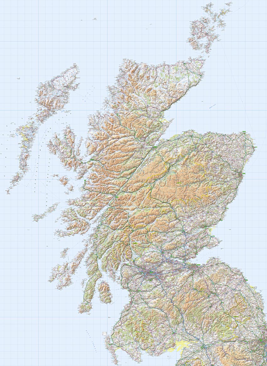 Scotland Map Raster Map Wallpaper - Scotland from Love Maps On...