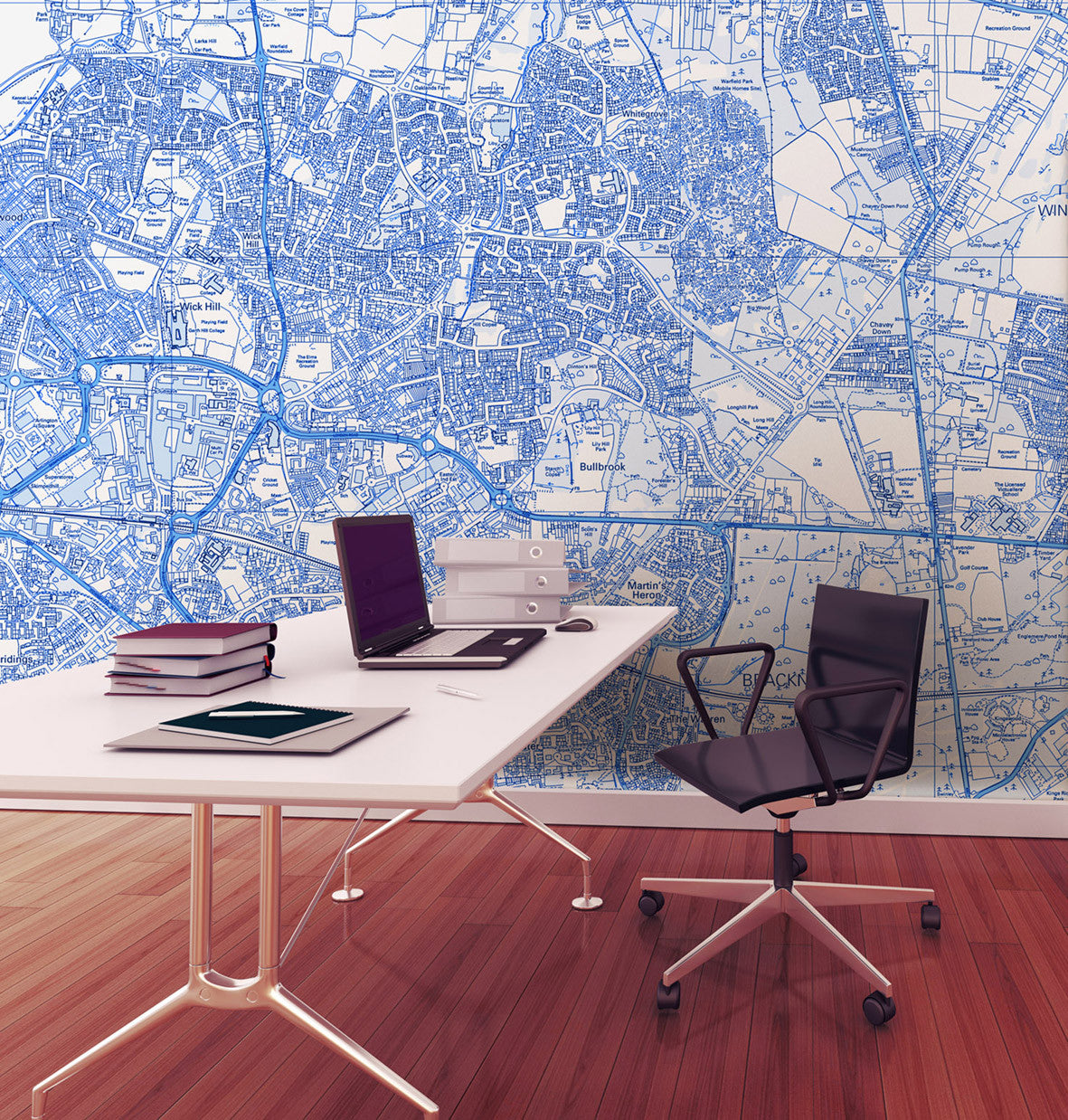 Map Wallpaper - Custom Ordnance Survey Street Map - High Detail. from ...