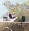 Map Wallpaper - Custom Regional GB Mapping - Love Maps On... - 3