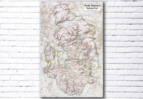 Peak District National Park - Canvas Print