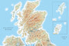 Scotland Map Canvas