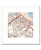 Framed Map - Custom Ordnance Survey Street Map - Classic