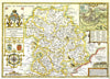 Map Wallpaper - Vintage County Map - Shropshire - Love Maps On... - 3