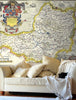 Map Wallpaper - Vintage County Map - Somerset - Love Maps On... - 4