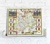 Map Canvas - Vintage County Map - Surrey - Love Maps On...