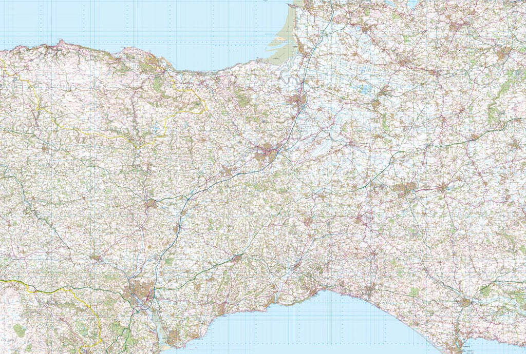 Map Wallpaper - Custom Ordnance Survey Landranger Map from Love Maps On...