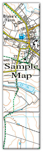 Ceramic Map Tiles - Personalised Ordnance Survey Explorer Map - Love Maps On... - 3