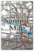 Ceramic Map Tiles - Personalised Vintage Ordnance Survey 1920's (Popular Series) - Love Maps On... - 8