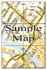 Ceramic Map Tiles - Personalised Ordnance Survey Street Map - Love Maps On... - 8