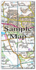 Ceramic Map Tiles - Personalised Ordnance Survey Landranger Map - Love Maps On... - 9