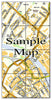 Ceramic Map Tiles - Personalised Ordnance Survey Street Map - Love Maps On... - 9