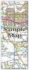 Ceramic Map Tiles - Personalised Ordnance Survey Landranger Map - Love Maps On... - 10