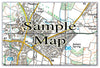 Ceramic Map Tiles - Personalised Ordnance Survey Explorer Map - Love Maps On... - 13