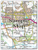 Ceramic Map Tiles - Personalised Ordnance Survey Landranger Map - Love Maps On... - 15