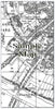 Ceramic Map Tiles - Personalised Vintage Ordnance Survey High Detail Victorian Street Map - Love Maps On... - 16