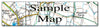 Ceramic Map Tiles - Personalised Ordnance Survey Explorer Map - Love Maps On... - 19