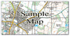 Ceramic Map Tiles - Personalised Ordnance Survey Explorer Map - Love Maps On... - 20