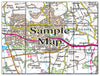 Ceramic Map Tiles - Personalised Ordnance Survey Landranger Map - Love Maps On... - 21