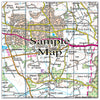 Ceramic Map Tiles - Personalised Ordnance Survey Landranger Map - Love Maps On... - 22