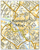 Ceramic Map Tiles - Personalised Ordnance Survey Street Map - Love Maps On... - 47