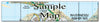 Ceramic Map Tiles - Personalised Ordnance Survey Landranger Map - Love Maps On... - 26