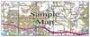 Ceramic Map Tiles - Personalised Ordnance Survey Landranger Map - Love Maps On... - 27