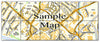 Ceramic Map Tiles - Personalised Ordnance Survey Street Map - Love Maps On... - 27