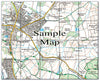 Ceramic Map Tiles - Personalised Ordnance Survey Explorer Map - Love Maps On... - 29