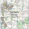 Ceramic Map Tiles - Personalised Ordnance Survey Explorer Map - Love Maps On... - 30