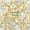 Ceramic Map Tiles - Personalised Ordnance Survey Street Map - Love Maps On... - 30