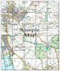 Ceramic Map Tiles - Personalised Ordnance Survey Explorer Map - Love Maps On... - 31