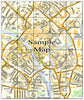 Ceramic Map Tiles - Personalised Ordnance Survey Street Map - Love Maps On... - 31
