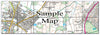 Ceramic Map Tiles - Personalised Ordnance Survey Explorer Map - Love Maps On... - 34