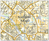 Ceramic Map Tiles - Personalised Ordnance Survey Street Map - Love Maps On... - 37