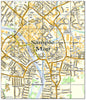 Ceramic Map Tiles - Personalised Ordnance Survey Street Map - Love Maps On... - 39