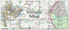 Ceramic Map Tiles - Personalised Ordnance Survey Explorer Map - Love Maps On... - 42