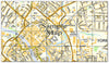 Ceramic Map Tiles - Personalised Ordnance Survey Street Map - Love Maps On... - 43