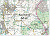 Ceramic Map Tiles - Personalised Ordnance Survey Explorer Map - Love Maps On... - 44