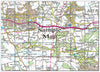 Ceramic Map Tiles - Personalised Ordnance Survey Landranger Map - Love Maps On... - 44