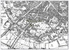 Ceramic Map Tiles - Personalised Vintage Ordnance Survey High Detail Victorian Street Map - Love Maps On... - 43