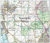 Ceramic Map Tiles - Personalised Ordnance Survey Explorer Map - Love Maps On... - 45