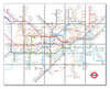 Ceramic Map Tiles - London Underground Map - Love Maps On... - 9