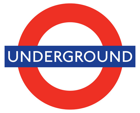 Ceramic Map Tiles - London Underground Roundel Ceramic tiles- Love Maps On...