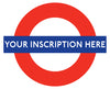 Ceramic Map Tiles - Personalised London Underground Roundel Ceramic tiles- Love Maps On...