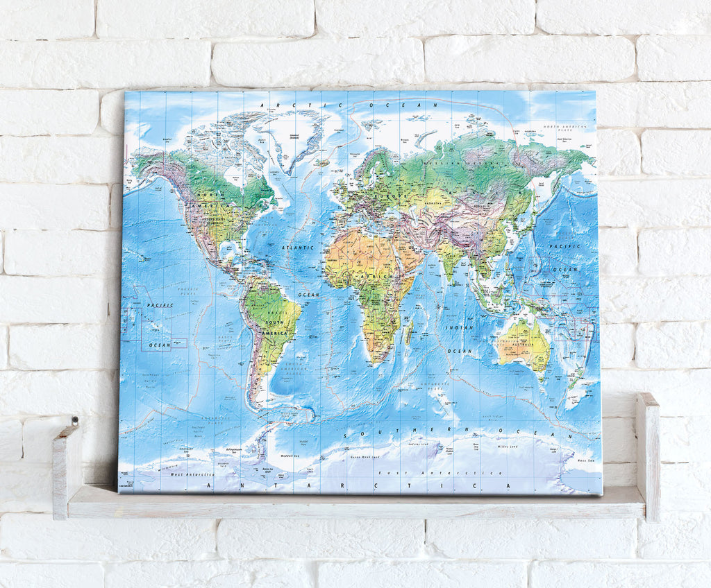 Map Canvas - Ultimate World Map - Love Maps On...
