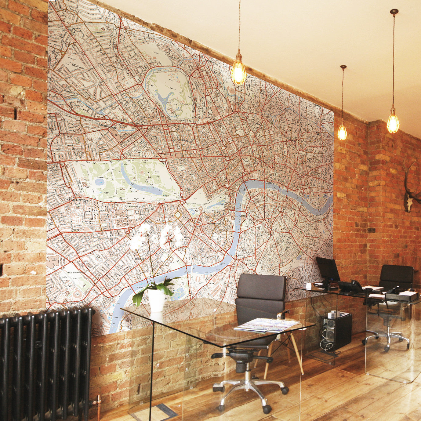 Map Wallpaper - Custom Ordnance Survey Street Map - High Detail. from ...