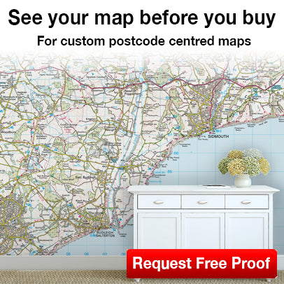 custom map wallpapers